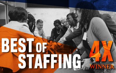 MAU Wins Best of Staffing Client Award for Fourth Year in a Row!