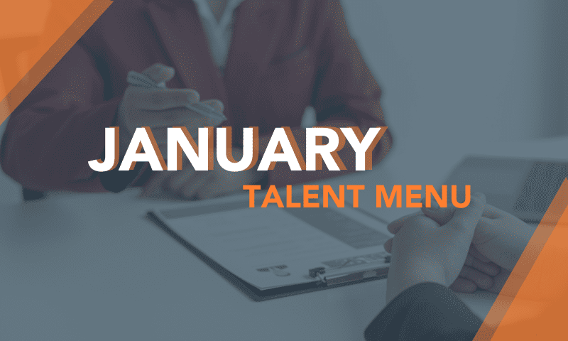 January Talent Menu [Download]