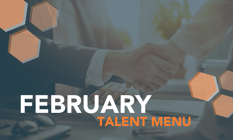 February Talent Menu [Download]